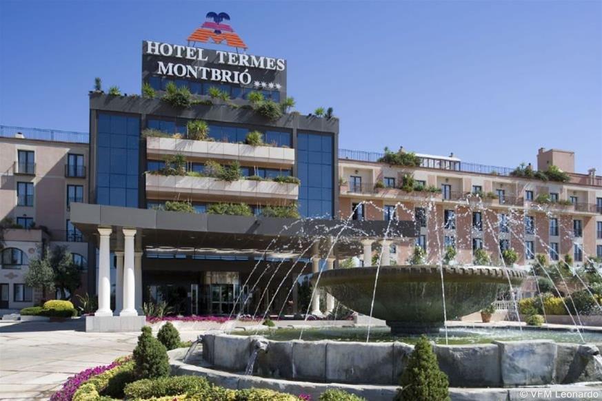 Termes Montbrio Hotel & Spa Montbrió del Camp Exteriör bild